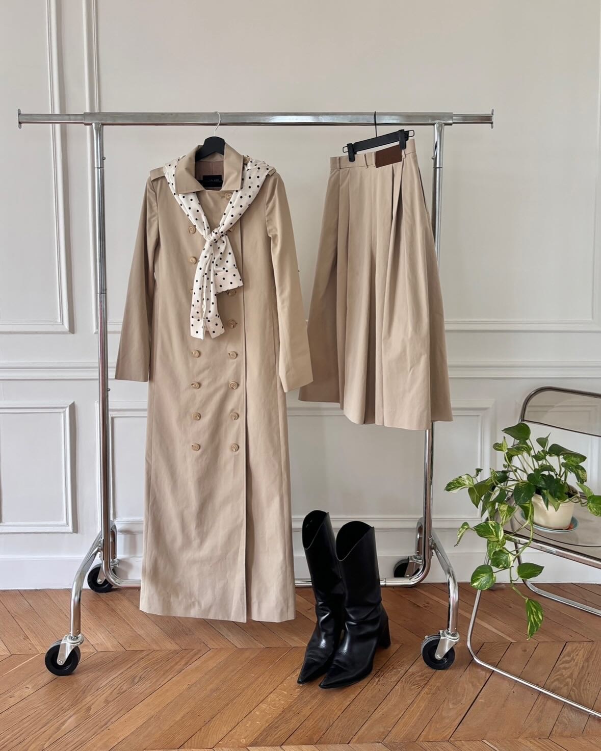 Product styling with clothing and accessories