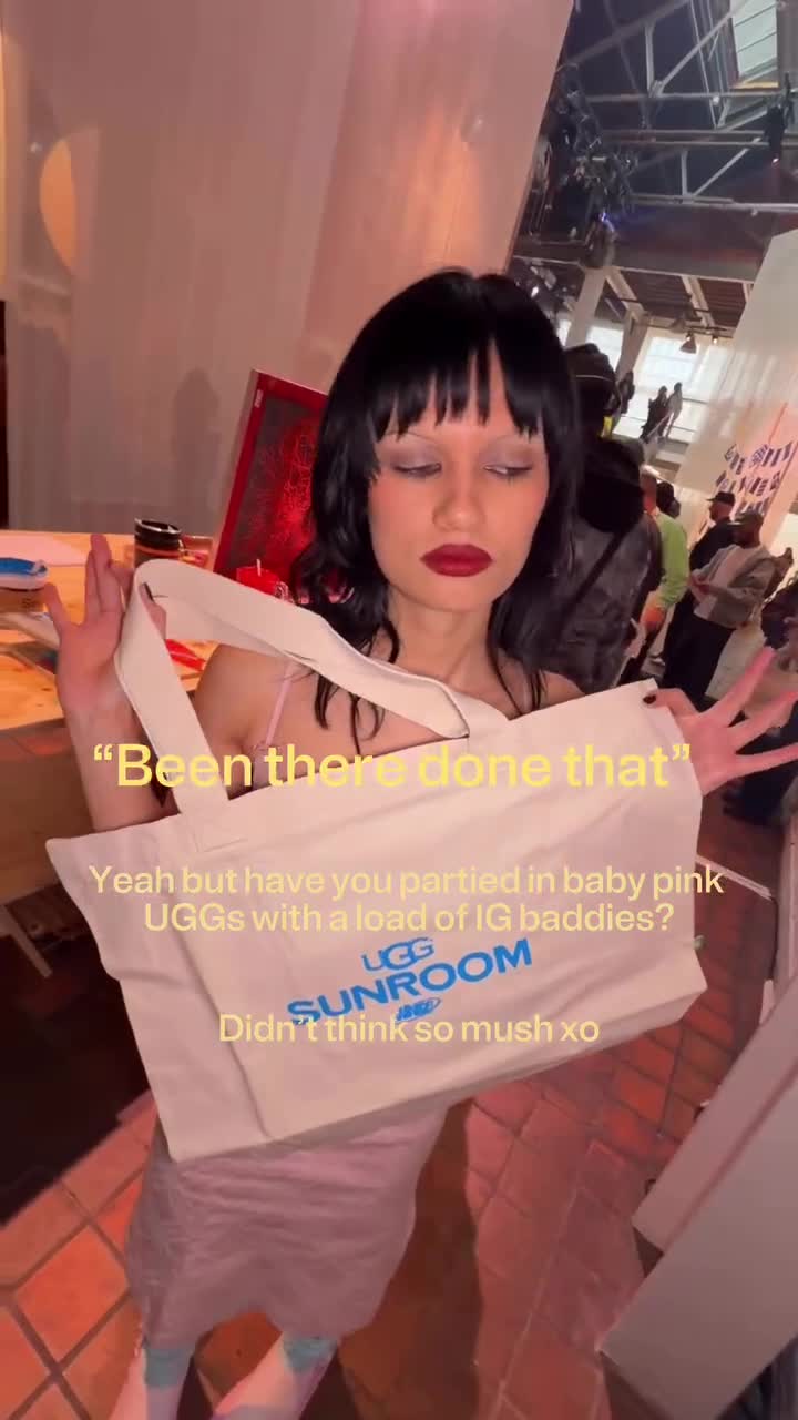 Creator at a UGG event