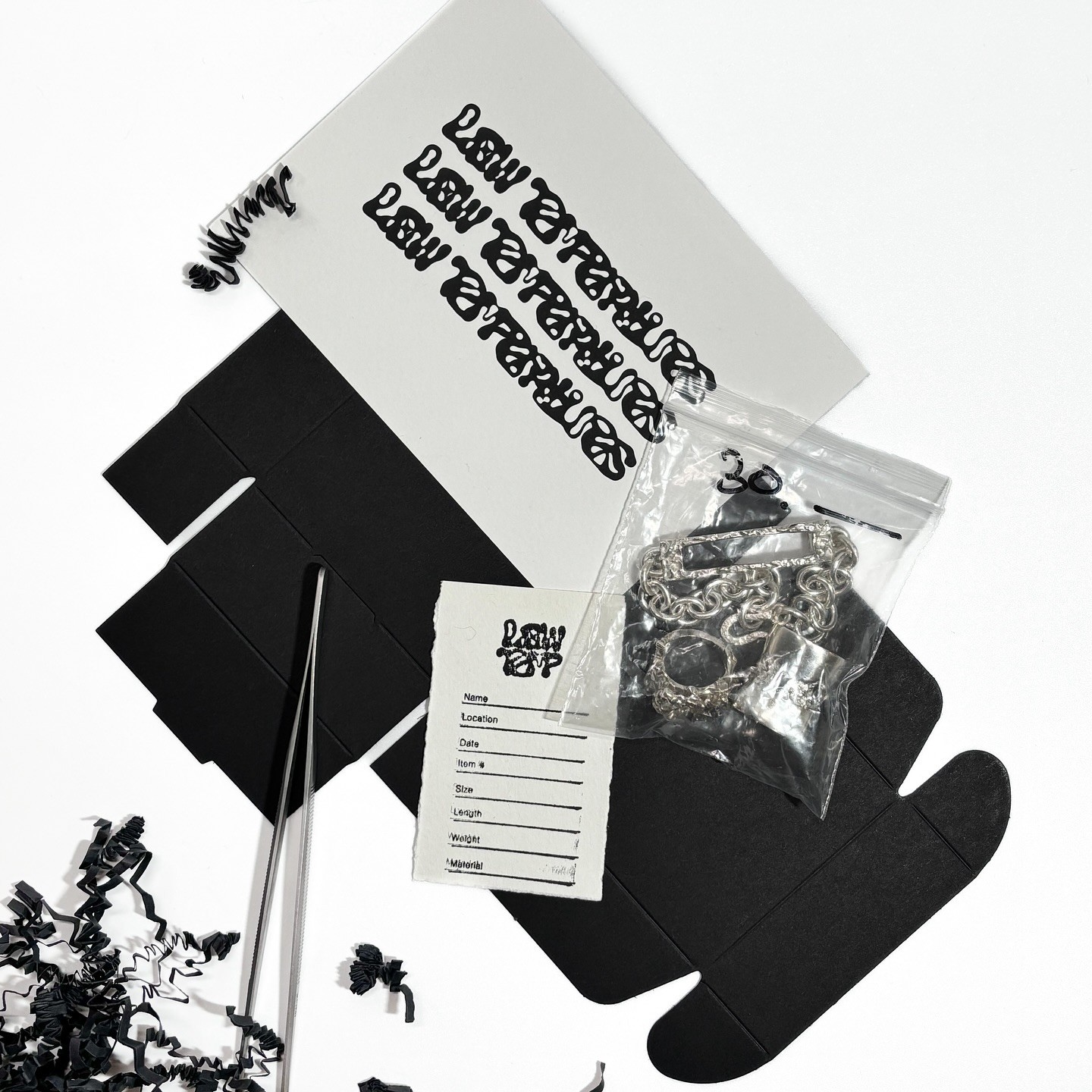 Low Temperatures visual identity, packaging and printed materials